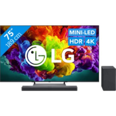 LG Mini-led 75" QNED85 (2026) + LG DSC9S